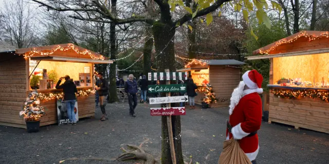 Christmas market in the Vignoble Nantais: at the Boissière du Doré zoo